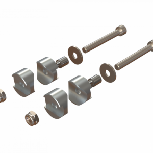 Saddle washers set 25mm Ø6mm